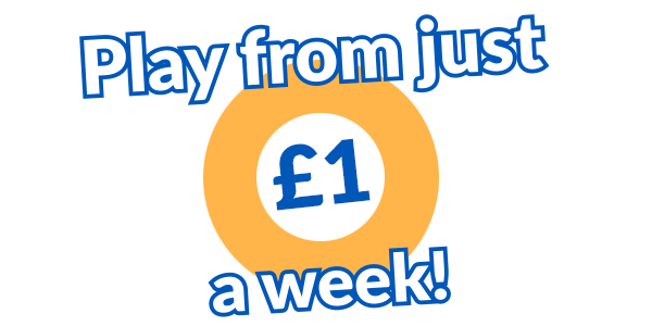 Play from just £1 a week!