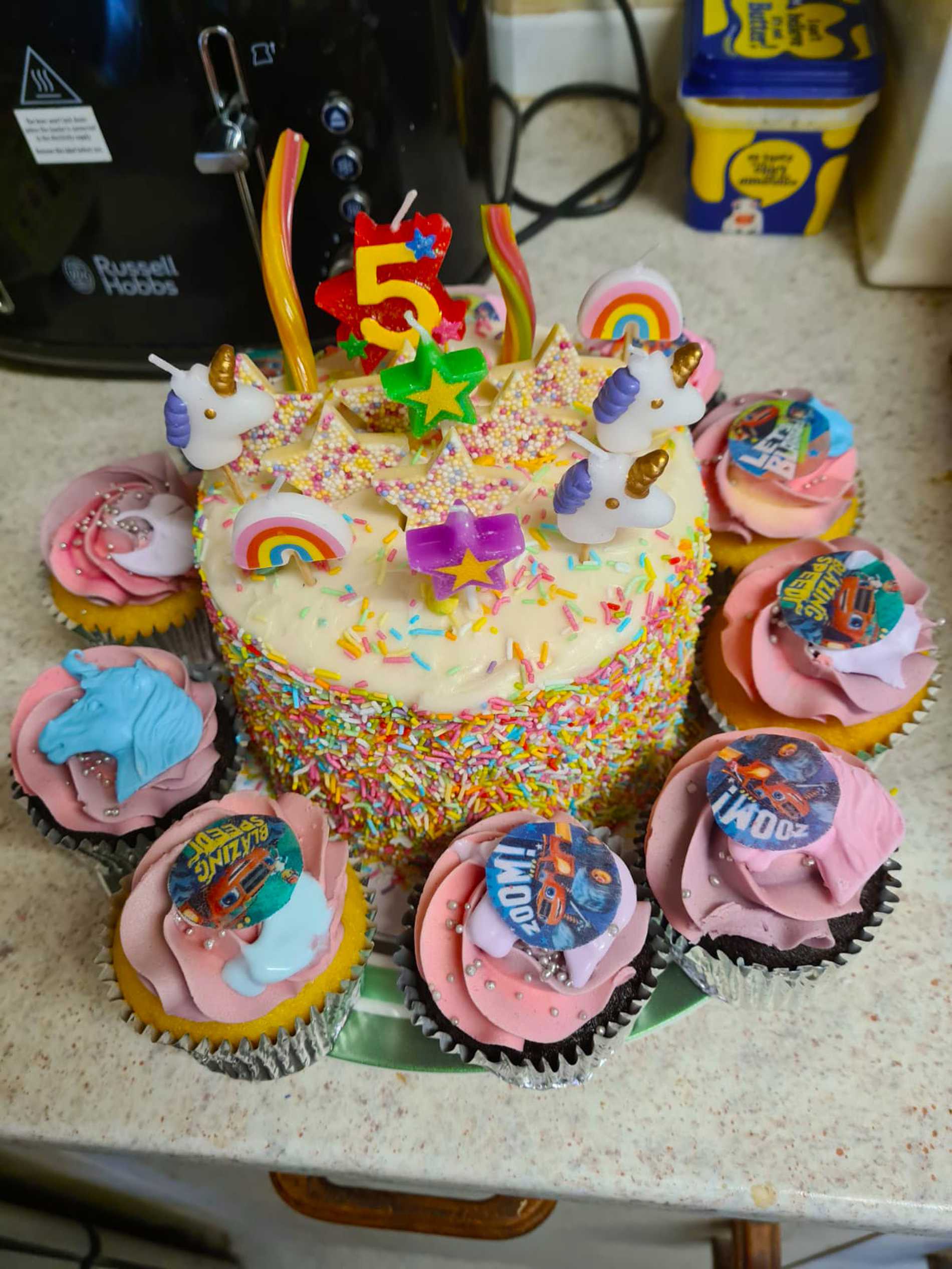 Leah's lovely birthday cake.