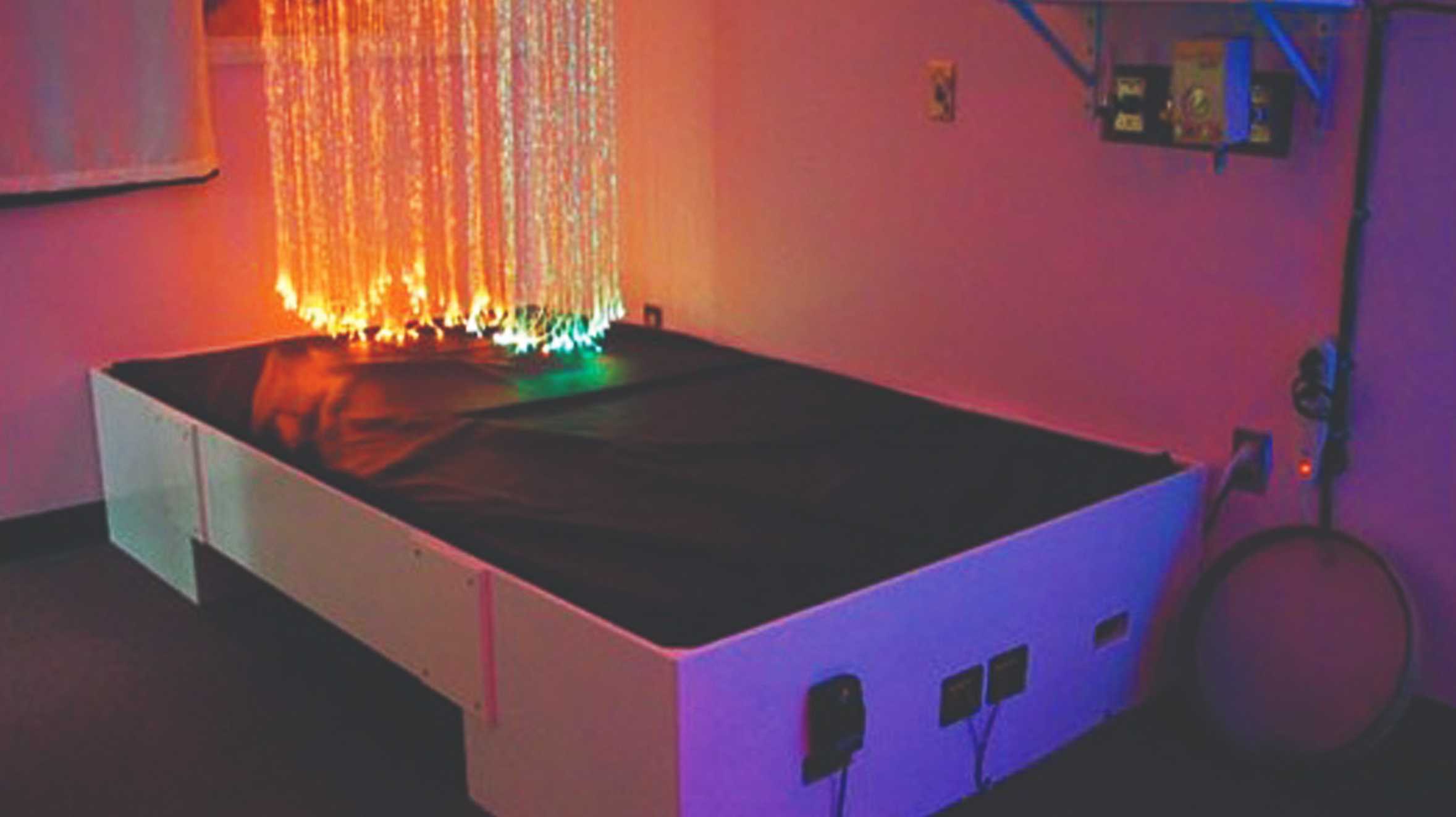 A musical waterbed provided by our partner for sensory equipment, Rhino UK.