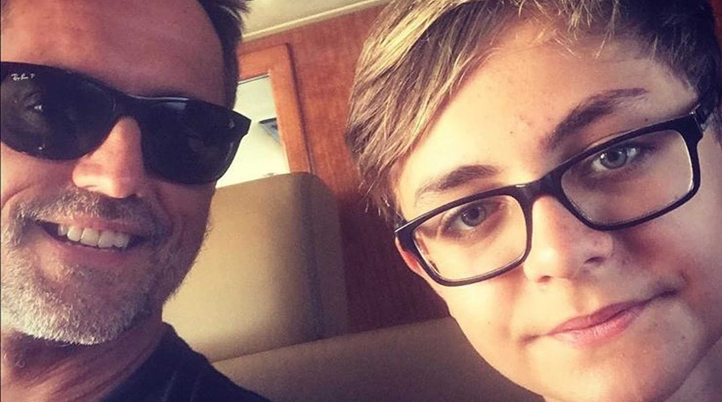 Jack with his Dad