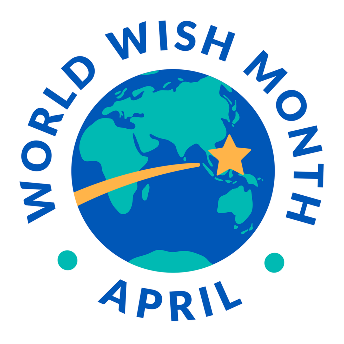 world wish month logo