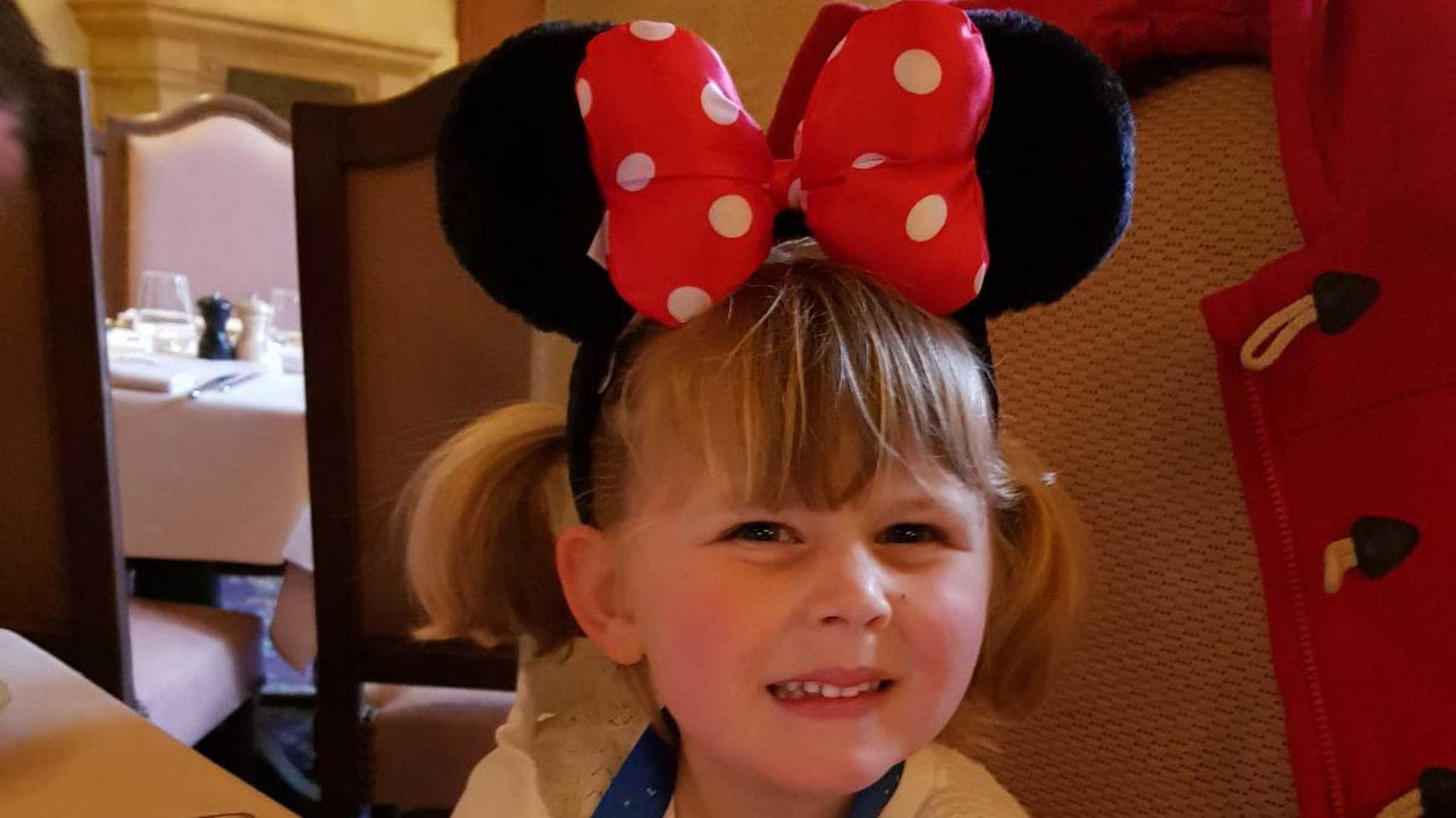 Poppy in her Disney ears