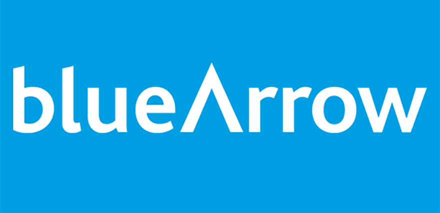 Blue Arrow logo