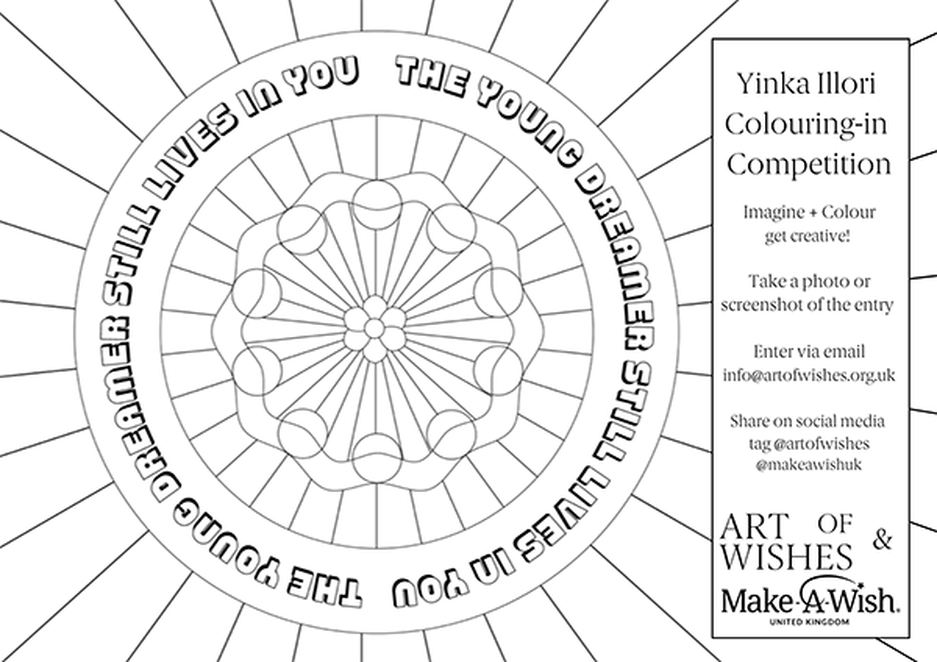 Yinka Ilori colouring in competition image 1
