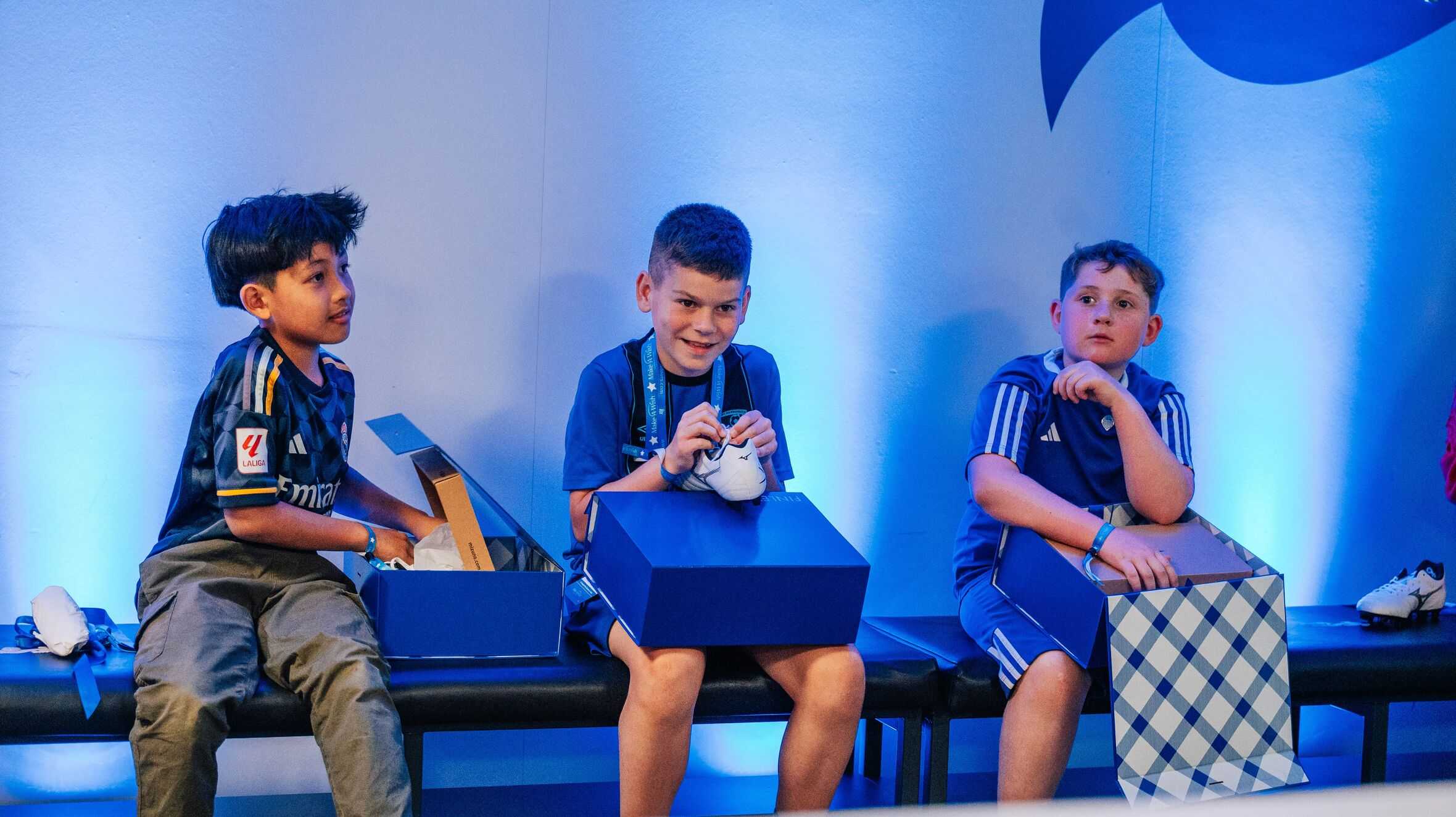 Liam, Finley and Max receive surprise Mizuno studded football boots - Website - Main content image _ Gallery main image.jpg