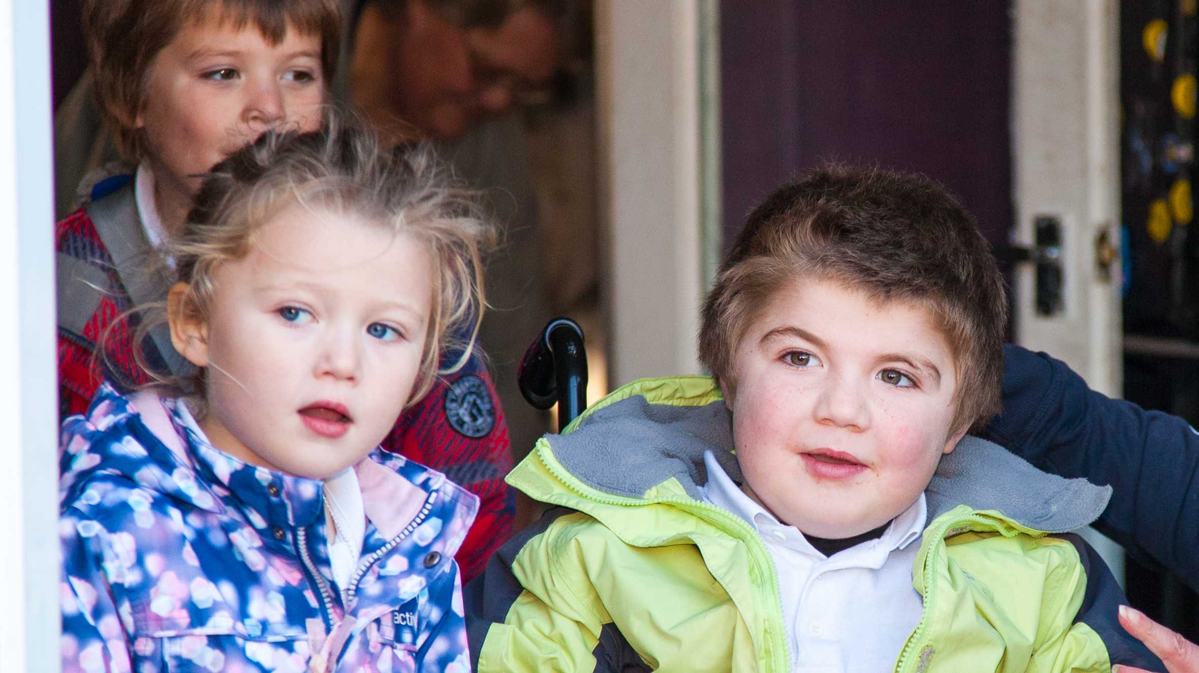 Ty with his siblings